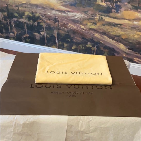 Louis Vuitton Large Dust Bag and Paper Bag Bundle